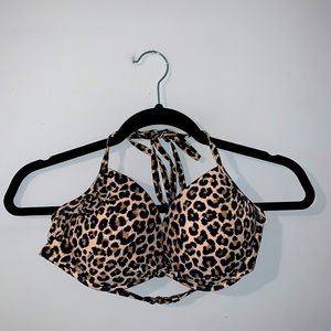 Xhilaration Cheetah Bikini Top
